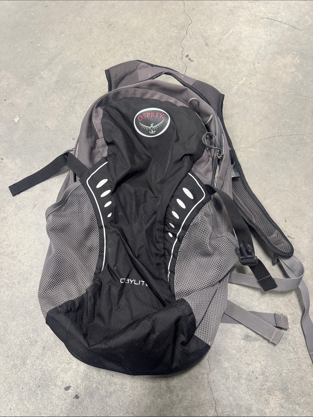 Osprey claylite backpack- black